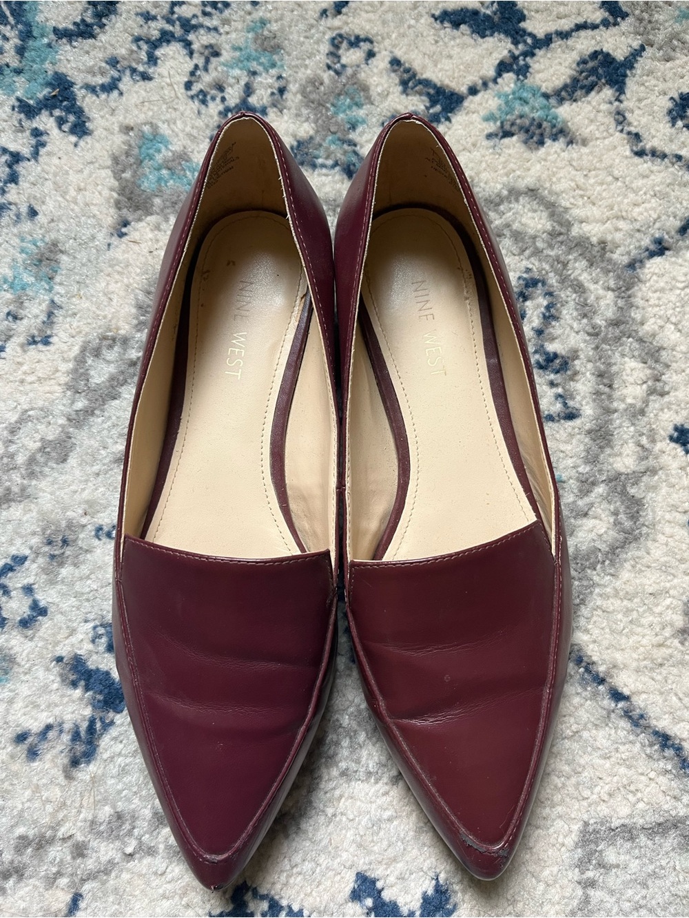 Nine West Pointed-Toe Flats